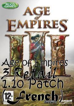 Box art for Age of Empires 3 Retail 1.10 Patch (French)