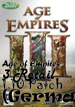 Box art for Age of Empires 3 Retail 1.10 Patch (German)