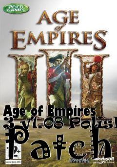 Box art for Age of Empires 3 v1.08 Polish Patch