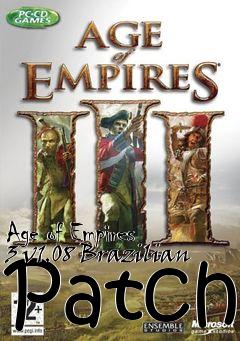 Box art for Age of Empires 3 v1.08 Brazilian Patch