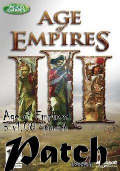 Box art for Age of Empires 3 v1.08 Spanish Patch