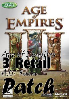Box art for Age of Empires 3 Retail v1.07 Russian Patch
