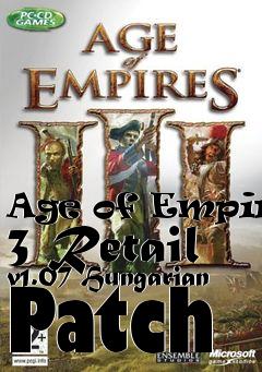 Box art for Age of Empires 3 Retail v1.07 Hungarian Patch