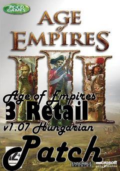 Box art for Age of Empires 3 Retail v1.07 Hungarian Patch