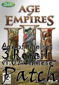 Box art for Age of Empires 3 Retail v1.07 Chinese Patch