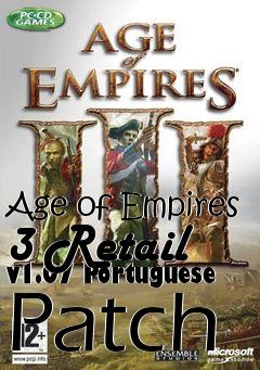 Box art for Age of Empires 3 Retail v1.07 Portuguese Patch