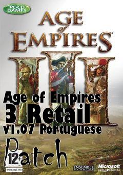 Box art for Age of Empires 3 Retail v1.07 Portuguese Patch