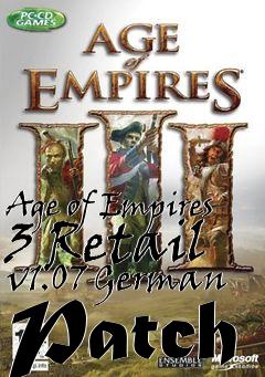 Box art for Age of Empires 3 Retail v1.07 German Patch