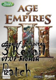 Box art for Age of Empires 3 Retail v1.07 French Patch