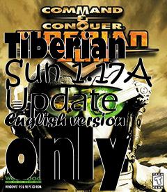 Box art for Tiberian Sun 1.17A Update - English version only