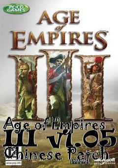 Box art for Age of Empires III v1.05 Chinese Patch