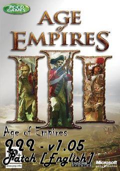 Box art for Age of Empires III - v1.05 Patch [English]