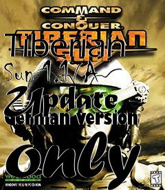 Box art for Tiberian Sun 1.17A Update - German version only