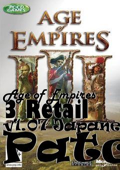 Box art for Age of Empires 3 Retail v1.07 Japanese Patch