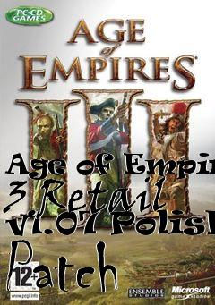 Box art for Age of Empires 3 Retail v1.07 Polish Patch