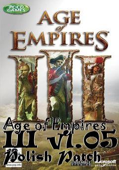 Box art for Age of Empires III v1.05 Polish Patch