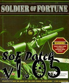 Box art for SoF Patch v1.05