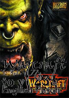 Box art for Warcraft 3: RoC v1.22a to v1.23a English Patch
