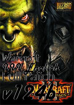Box art for Warcraft III English Full Patch v124b