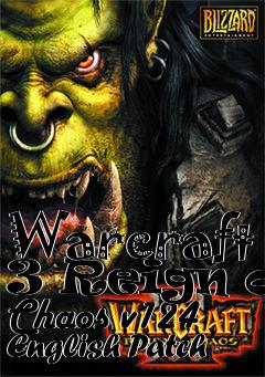 Box art for Warcraft 3 Reign of Chaos v124 English Patch