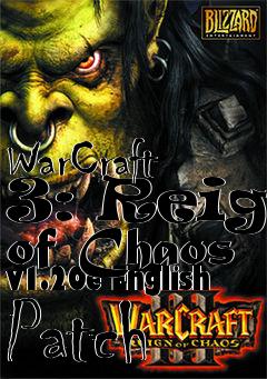 Box art for WarCraft 3: Reign of Chaos v1.20e English Patch