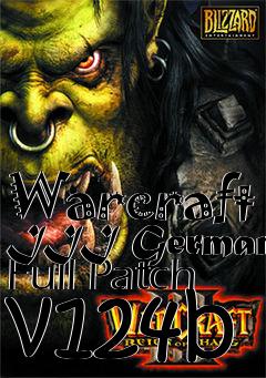 Box art for Warcraft III German Full Patch v124b