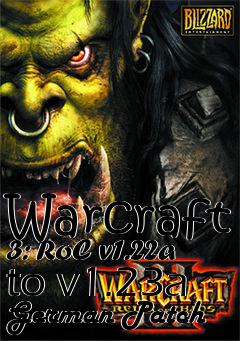 Box art for Warcraft 3: RoC v1.22a to v1.23a German Patch