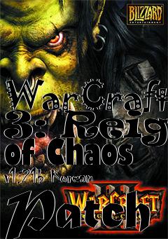 Box art for WarCraft 3: Reign of Chaos v1.21b Korean Patch