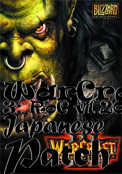 Box art for WarCraft 3: RoC v1.20d Japanese Patch