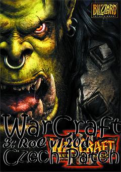 Box art for WarCraft 3: RoC v1.20d Czech Patch