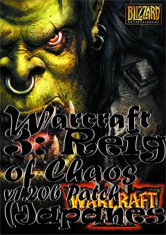 Box art for Warcraft 3: Reign of Chaos v1.20b Patch (Japanese)