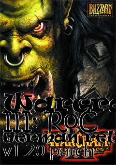 Box art for Warcraft III: RoC German retail v1.20 patch