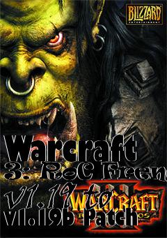 Box art for Warcraft 3: RoC French v1.19 to v1.19b Patch