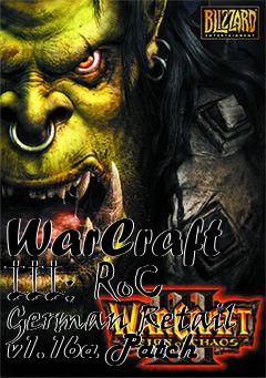 Box art for WarCraft III: RoC German Retail v1.16a Patch