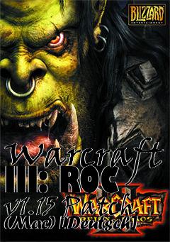 Box art for Warcraft III: ROC v1.15 Patch (Mac) [Deutsch]