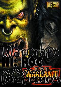 Box art for Warcraft III: ROC v1.15 Patch [Japanese]