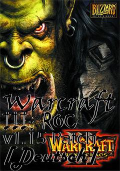 Box art for Warcraft III: ROC v1.15 Patch [Deutsch]