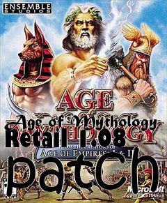 Box art for Age of Mythology Retail 1.08 patch