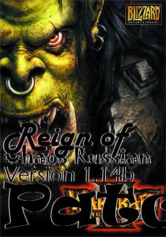 Box art for Reign of Chaos Russian Version 1.14b Patch