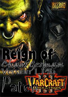 Box art for Reign of Chaos German Version 1.14b Patch