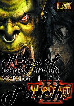 Box art for Reign of Chaos French Version 1.14b Patch