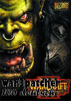 Box art for war3patcher 106 deutsch