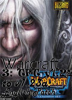 Box art for Warcraft 3: TFT v1.22a to v1.23a English Patch