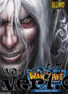 Box art for warcraft3 ver1.0
