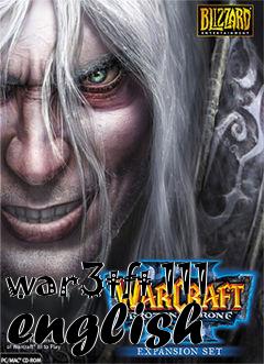 Box art for war3tft 111 english