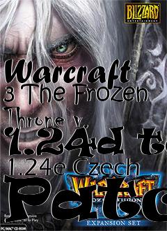 Box art for Warcraft 3 The Frozen Throne v. 1.24d to 1.24e Czech Patch