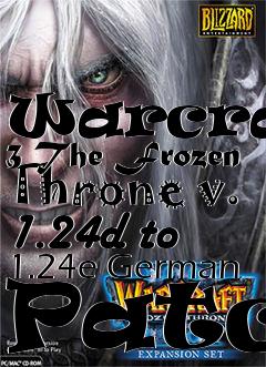 Box art for Warcraft 3 The Frozen Throne v. 1.24d to 1.24e German Patch