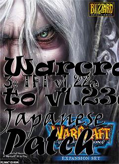Box art for Warcraft 3: TFT v1.22a to v1.23a Japanese Patch