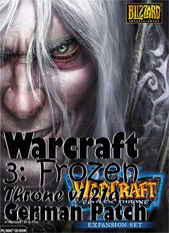 Box art for Warcraft 3: Frozen Throne v1.21a German Patch