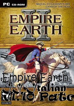Box art for Empire Earth II Italian v1.10 Patch